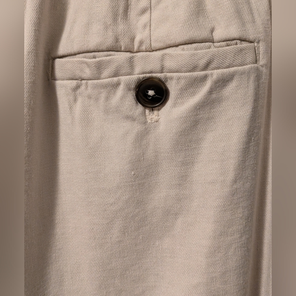 Maeve Cream High-Waisted Dress Pants - Picture 5 of 9